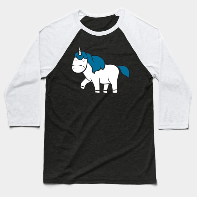 Unicorn In Daily Life Baseball T-Shirt by KsuAnn